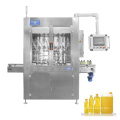 8 heads 500ml-5L PET bottle edible sunflower oil bottling automatic viscous liquid packing servo type filling machine